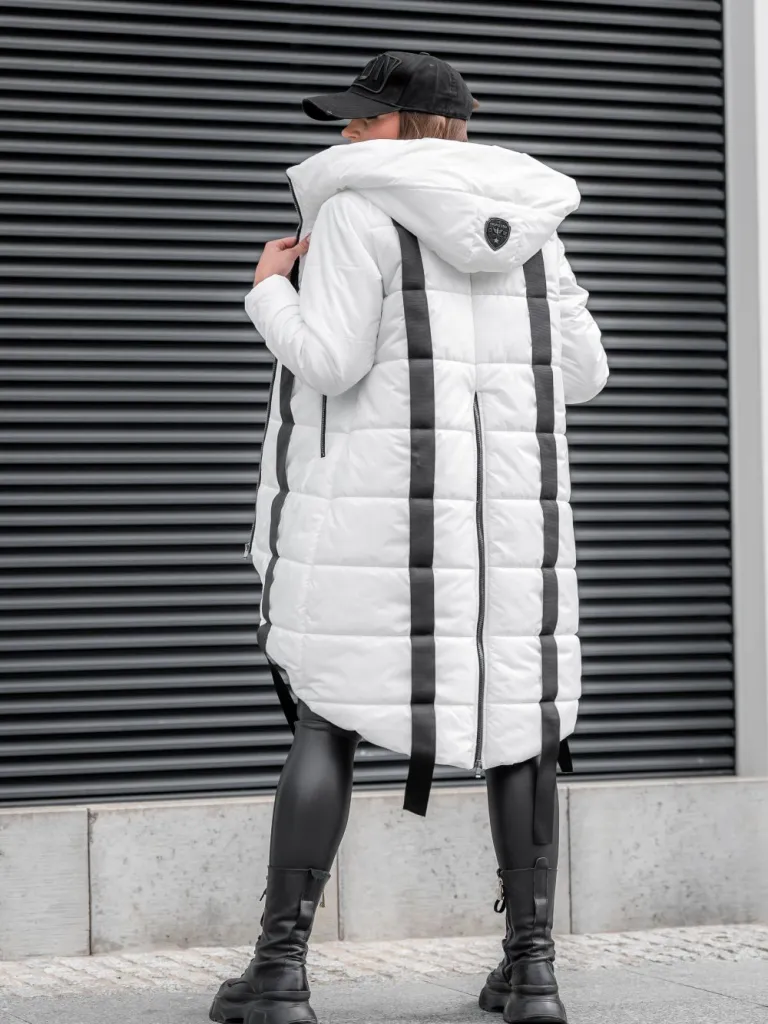 Asymmetrische Jacke mit Premium Tapes