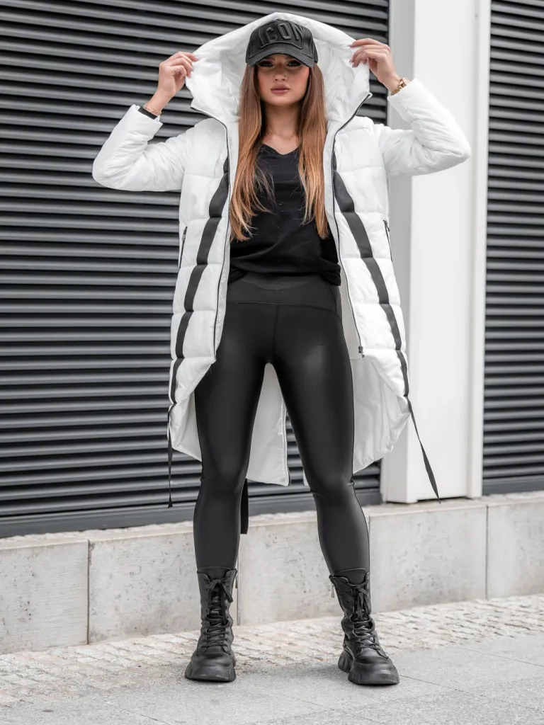 Asymmetrische Jacke mit Premium Tapes