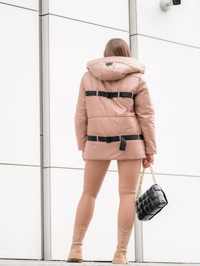 Kurzjacke mit Zierbändern in Premium-Qualität