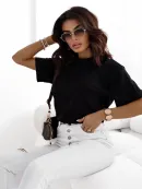 Klassisches, schlichtes Damen-T-Shirt, große Farbauswahl.