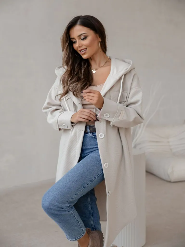 Пальто Логан - Серое