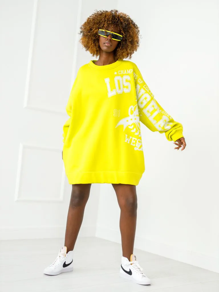 Bluza Los Angeles - Limonka