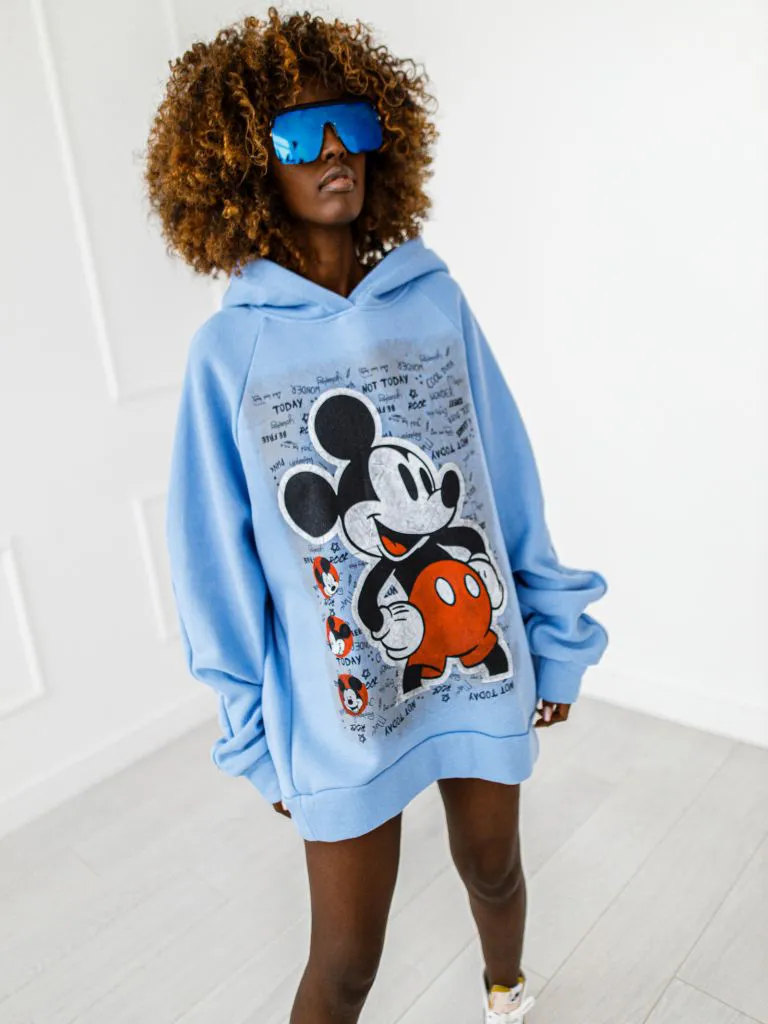 Kapuzenpullover - Micky II - Blau