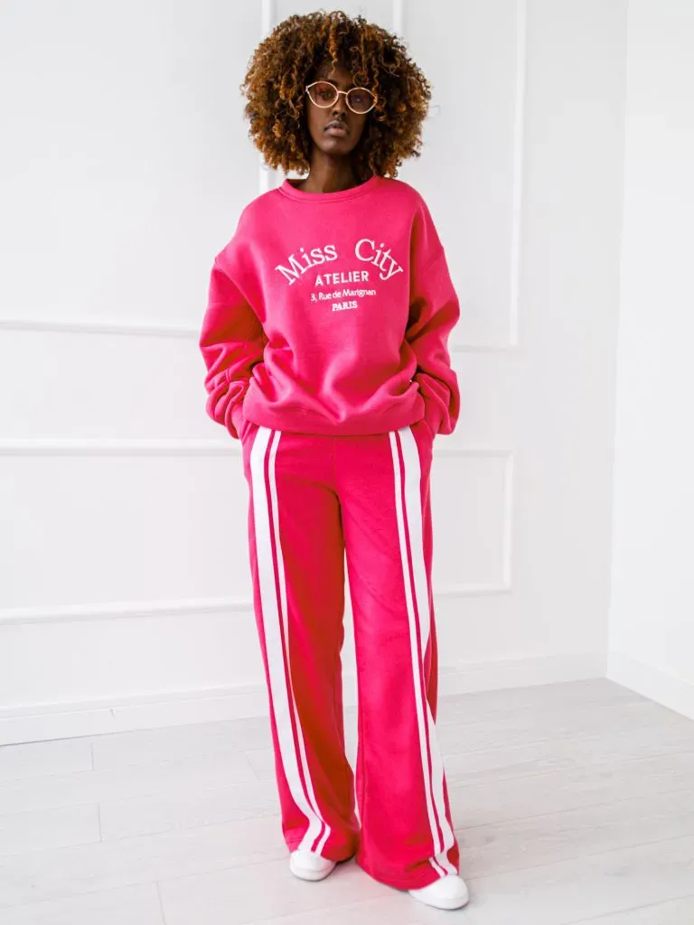 Veľkoobchod - Paris Dámska mikina - Fuchsia