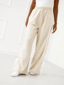 Großhandel - Jogginghose mit Bändern - Beige