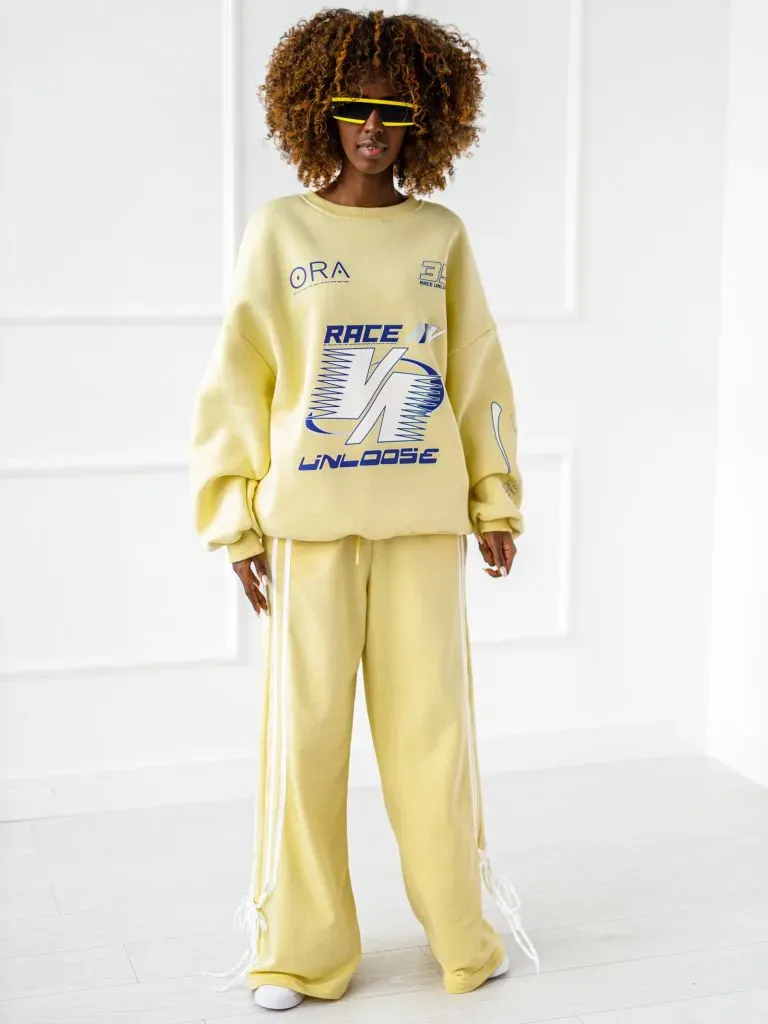Großhandel - Mixy Sweatshirt - Blau