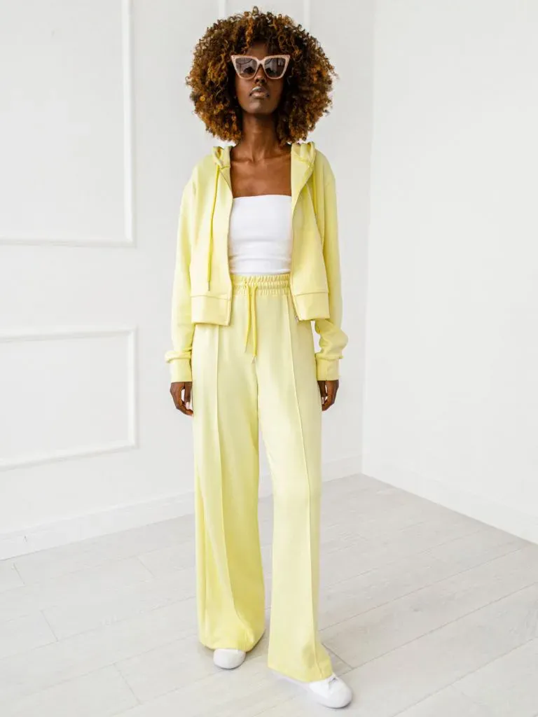 Tepláková súprava Zipp - Butter - Yellow