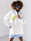 Forever 21 mikina - Ecru