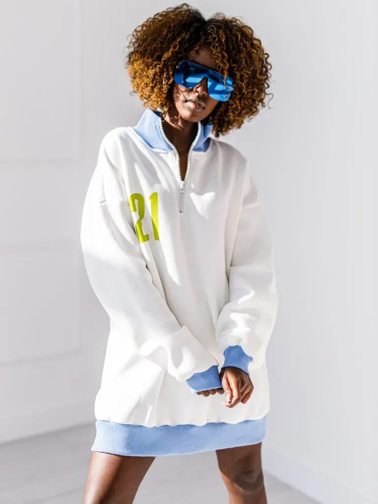 Forever 21 mikina - Ecru