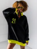 Forever 21 Sweatshirt – Schwarz