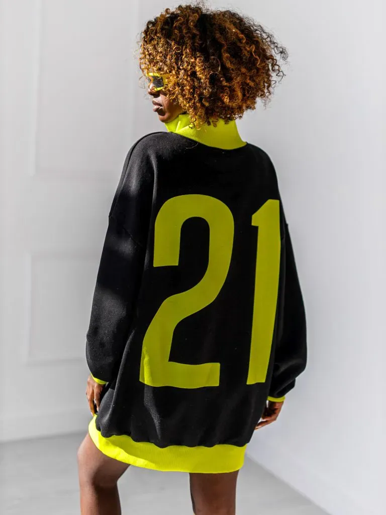 Forever 21 mikina - čierna