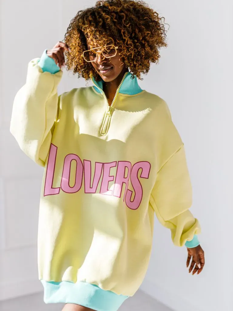 Lovers Sweatshirt – Gelb