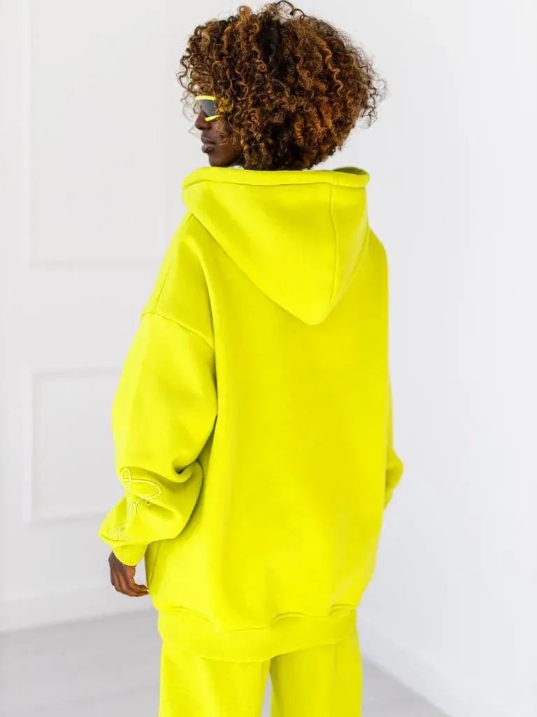 Bluza You Are Enough - Limonka