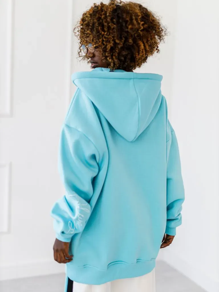 Bluza You Are Enough - Błękitna