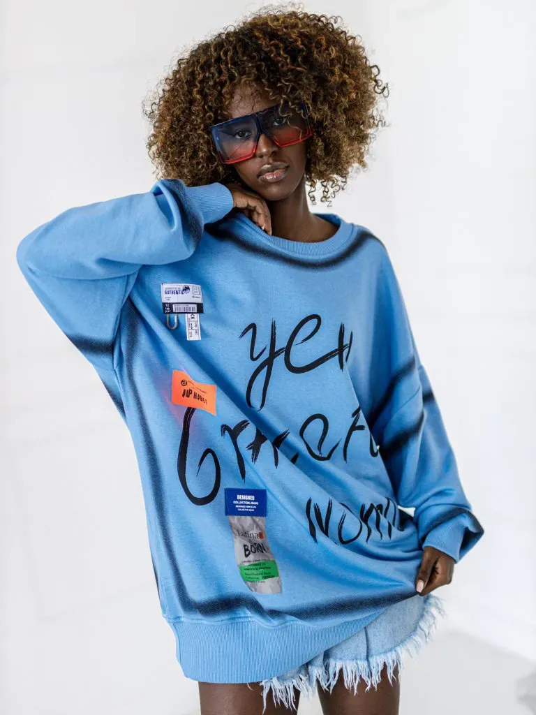 Großhandel - Damen Hoodie - Micky - Minze