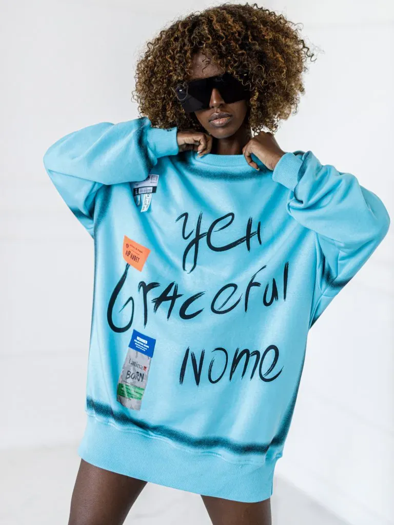 Großhandel - Damen Hoodie - Micky - Minze
