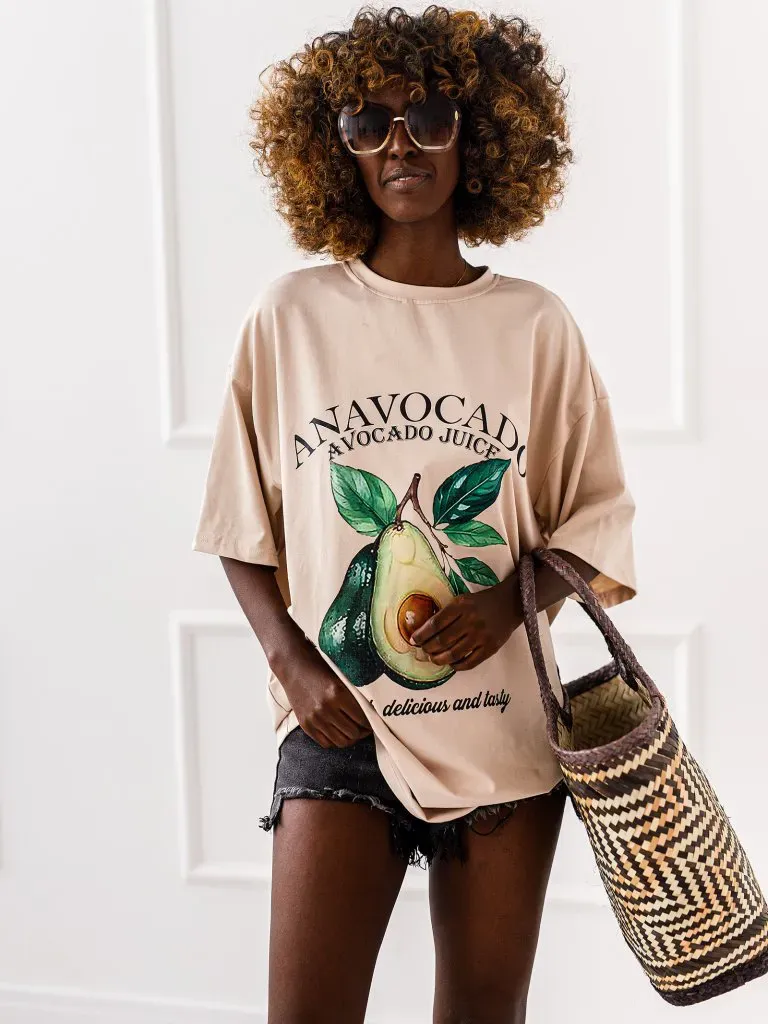 Klassisches, schlichtes Damen-T-Shirt mit V-Ausschnitt, große Farbauswahl.