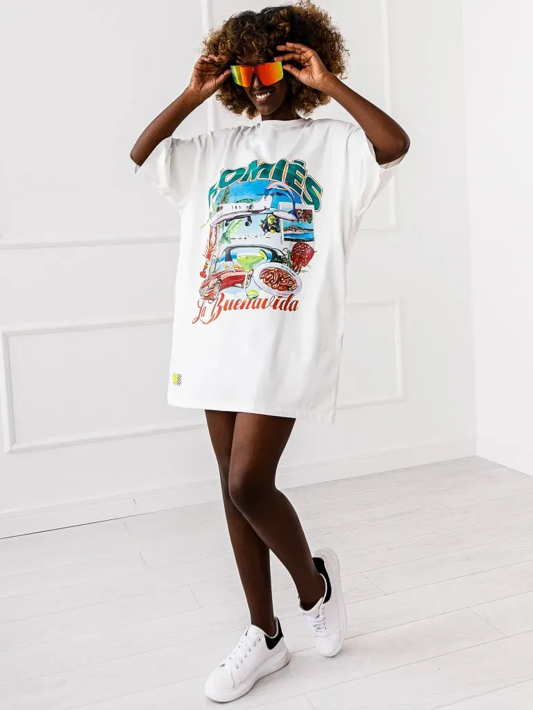 T-shirt Marbella - Ecru