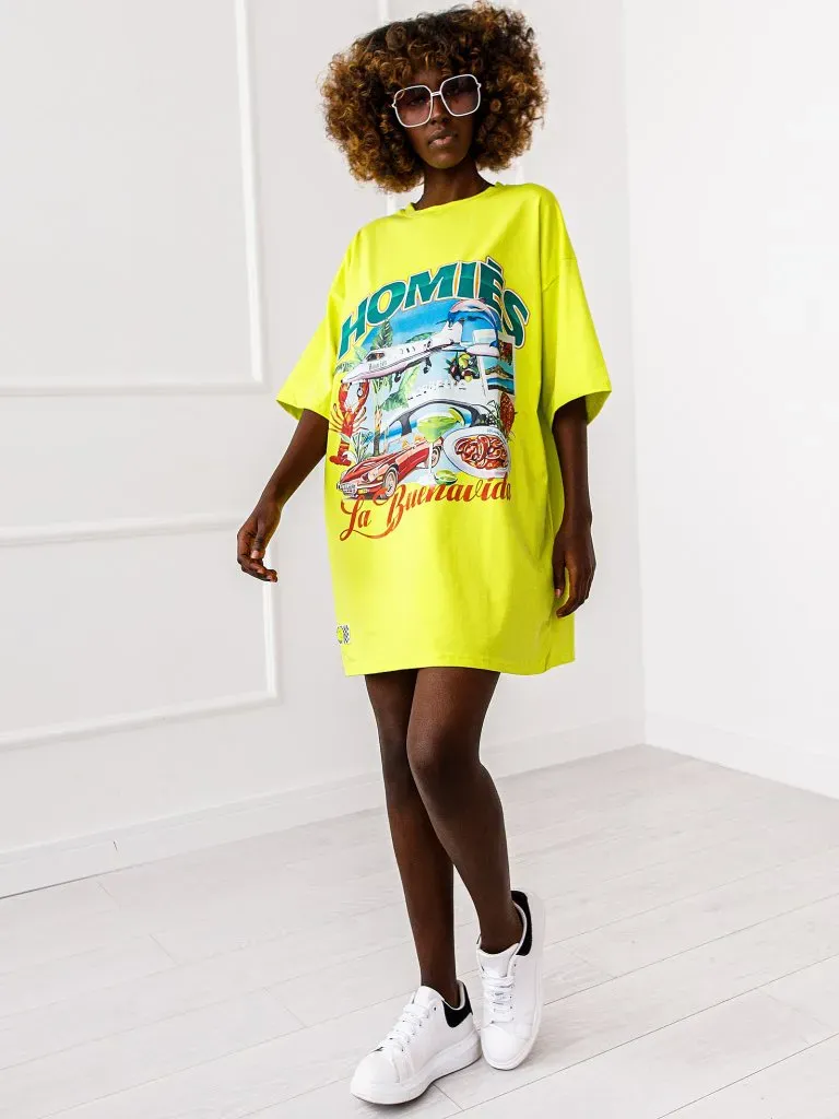 T-shirt Marbella - Limonka