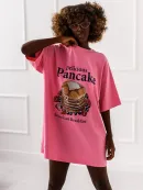 T-shirt Pancake - Różowy