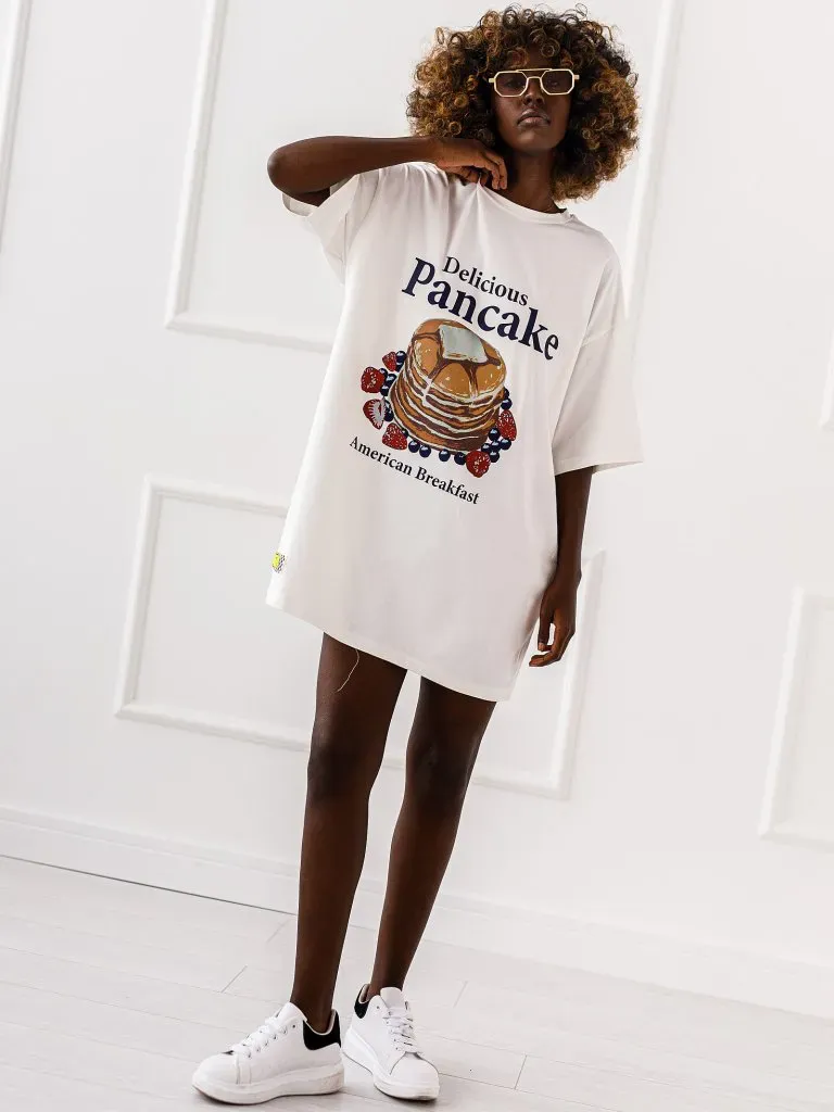T-shirt Pancake - Ecru