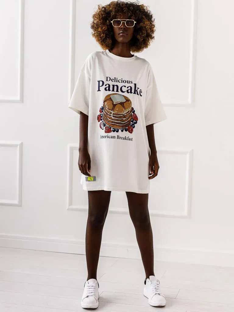 T-shirt Pancake - Ecru