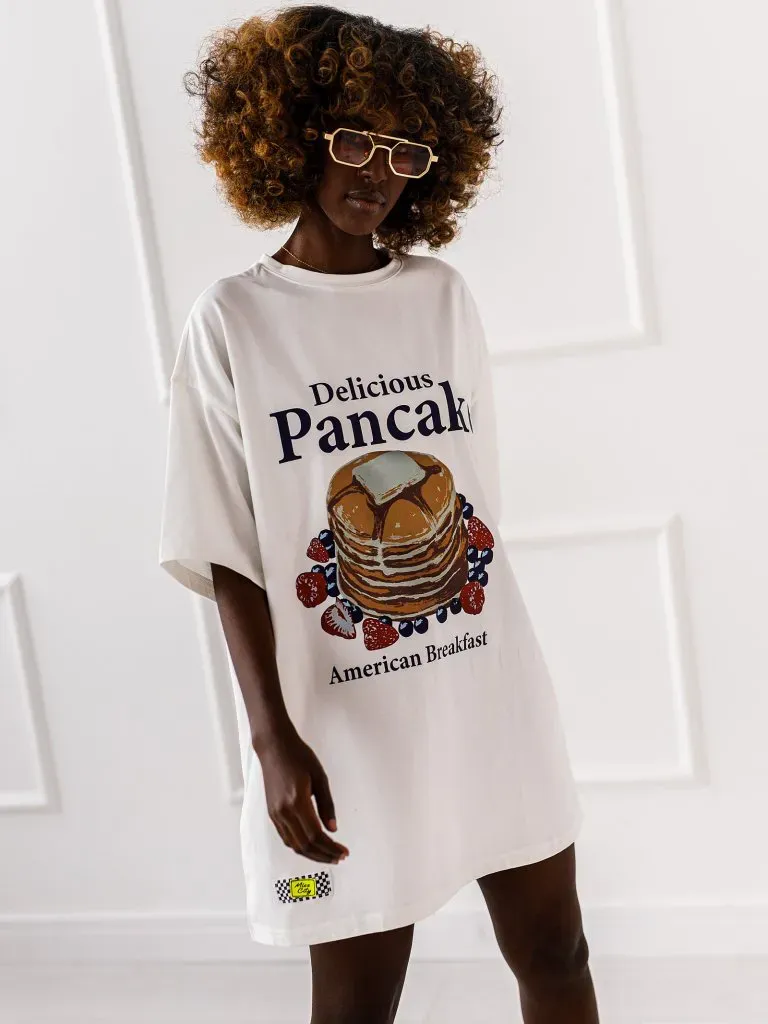 T-shirt Pancake - Ecru