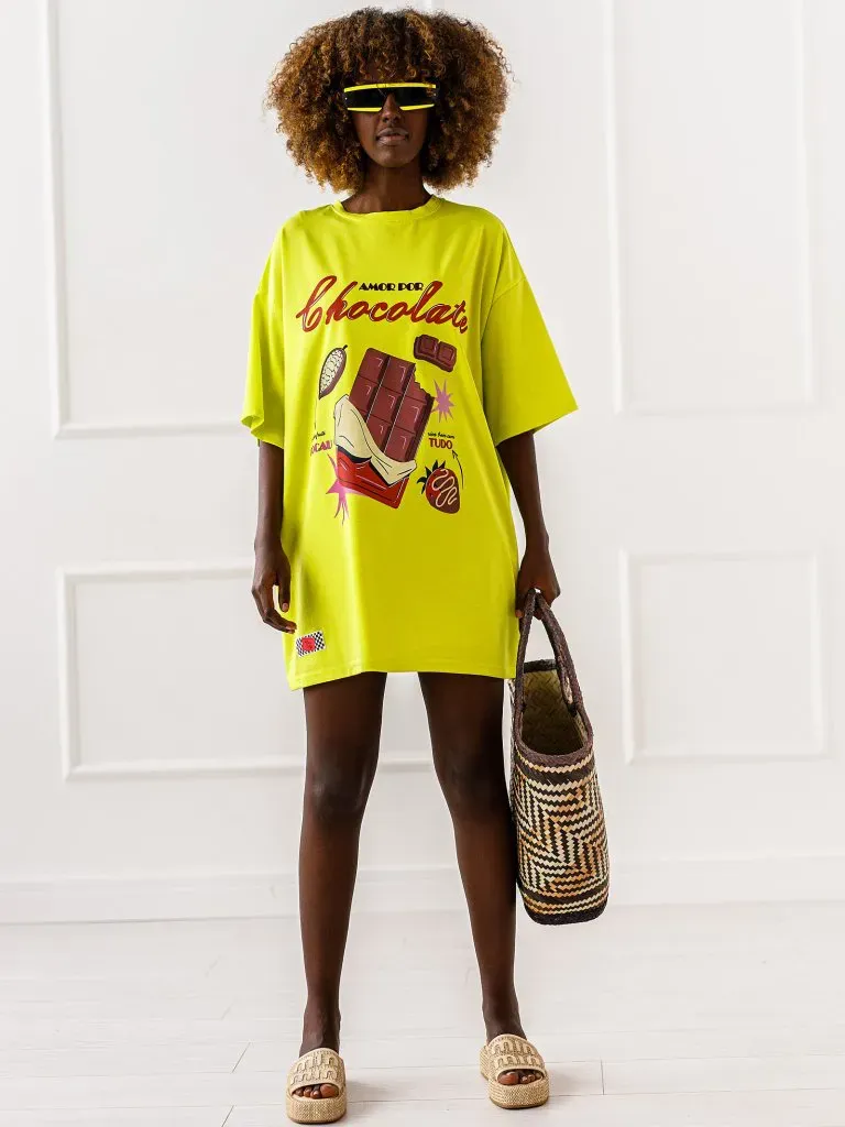 T-shirt Chcolate - Limonka