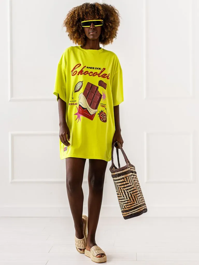 T-shirt Chcolate - Limonka