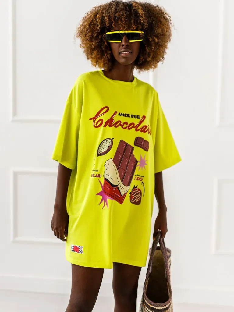 T-shirt Chcolate - Limonka