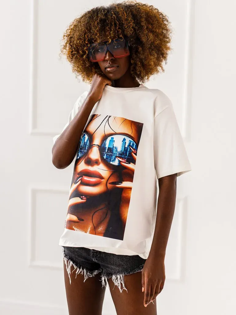 T-shirt Urban - Ecru