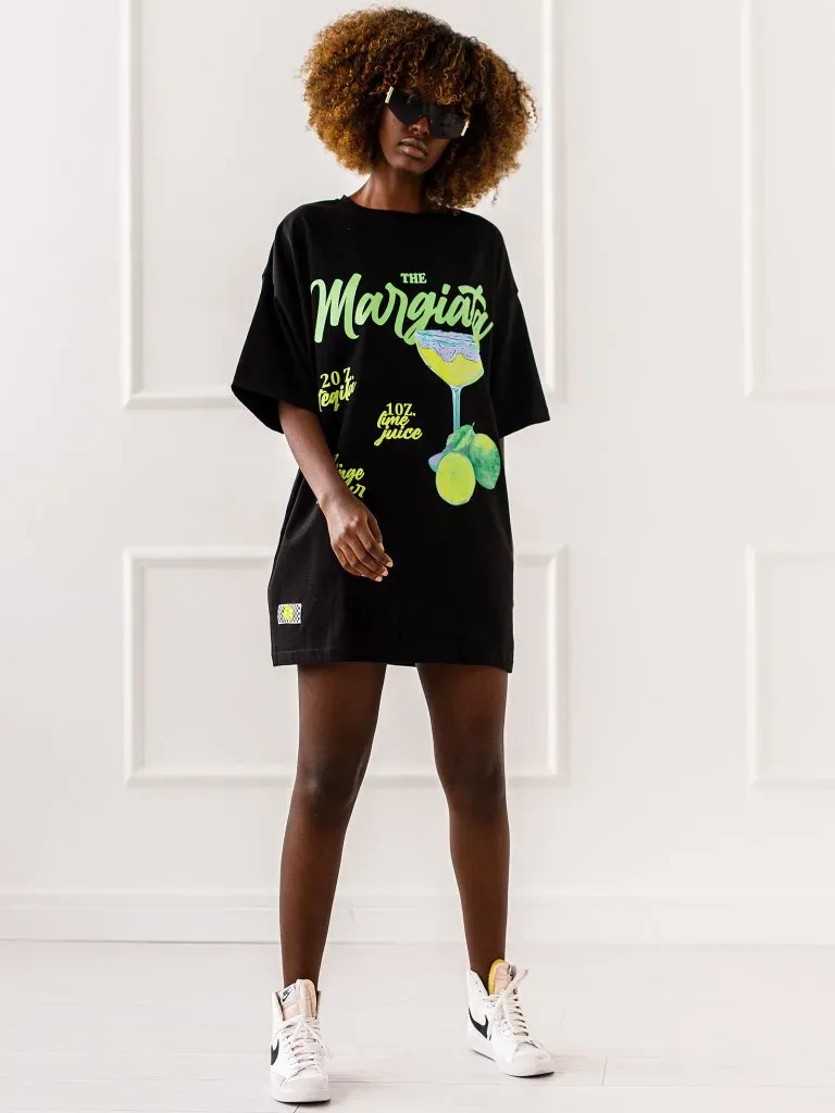 T-shirt Margarita Mood - Czarny