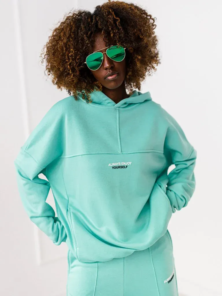 Dres Always Enjoy  - Miętowy