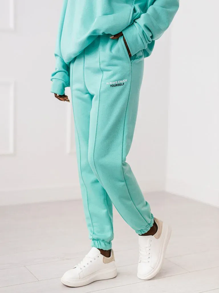 Dres Always Enjoy  - Miętowy