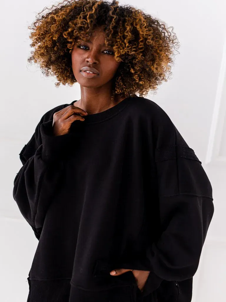 Bluza Simple  - Czarna