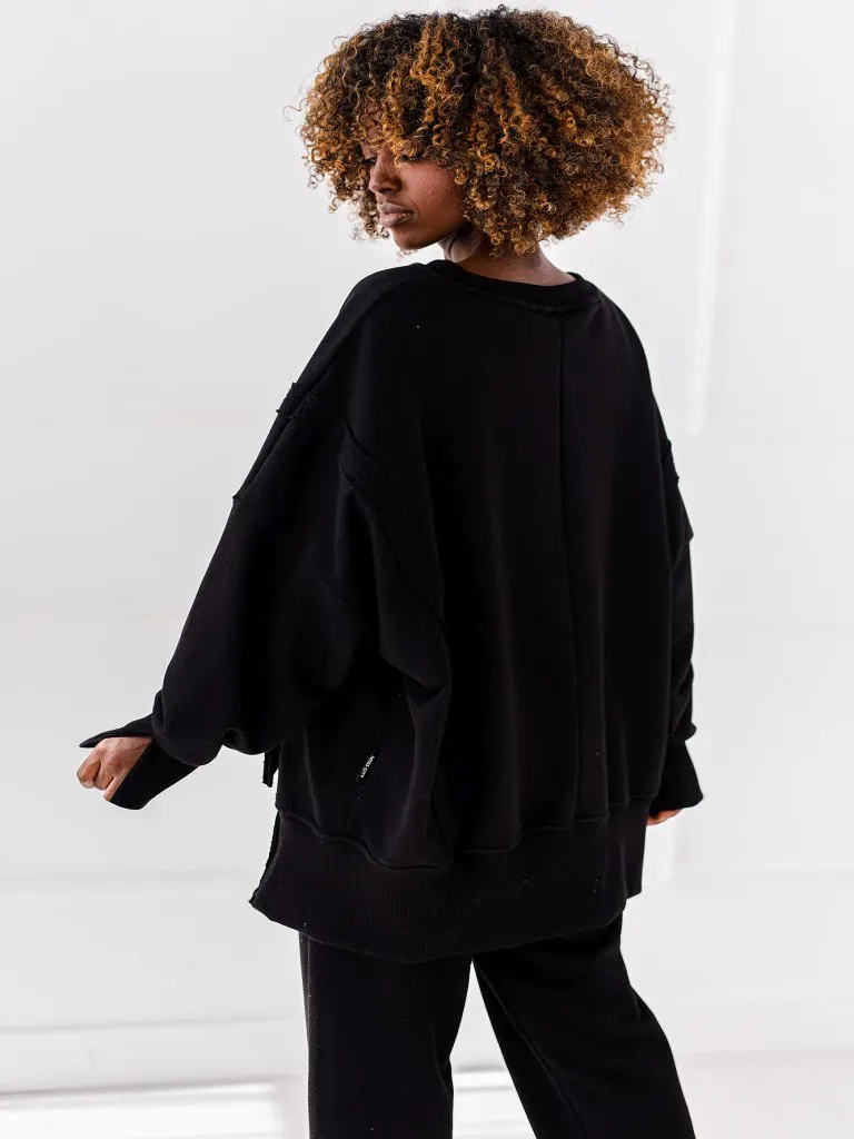 Bluza Simple  - Czarna