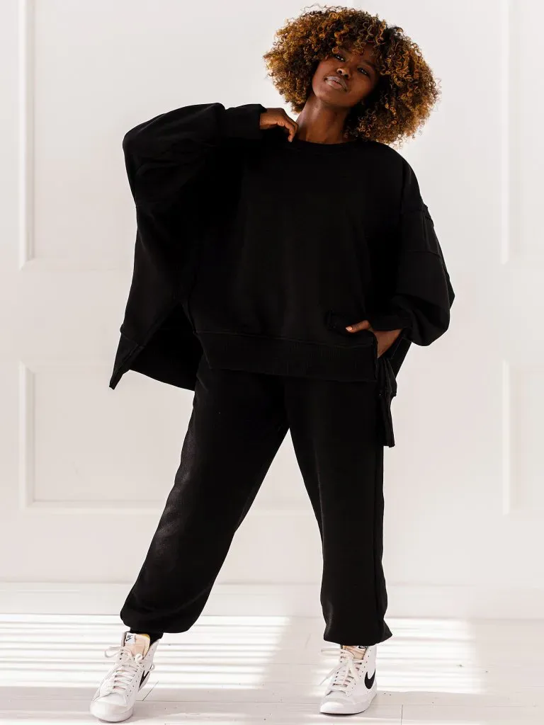 Bluza Simple  - Czarna