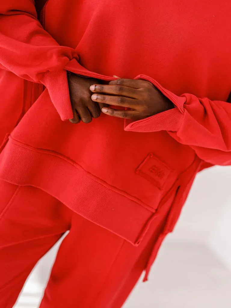 Bluza Simple  - Czerwona