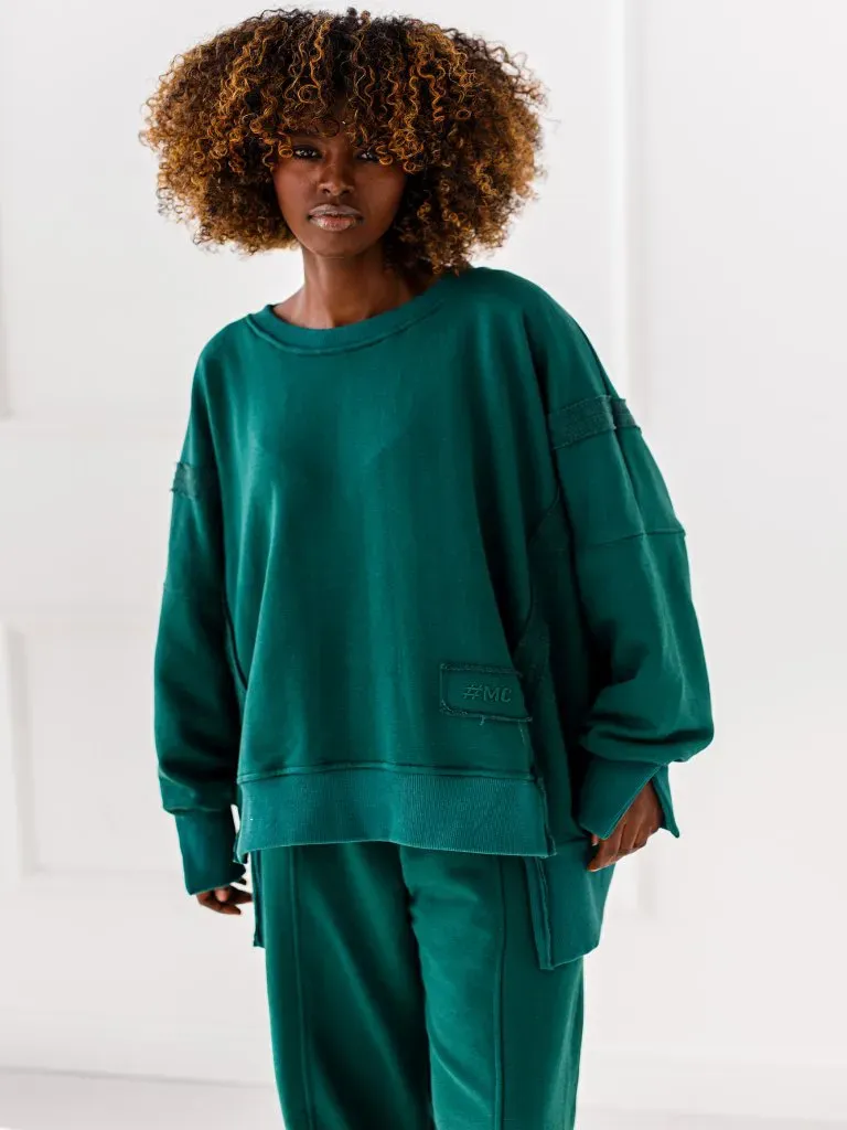 Großhandel - Damen Hoodie - Micky - Minze