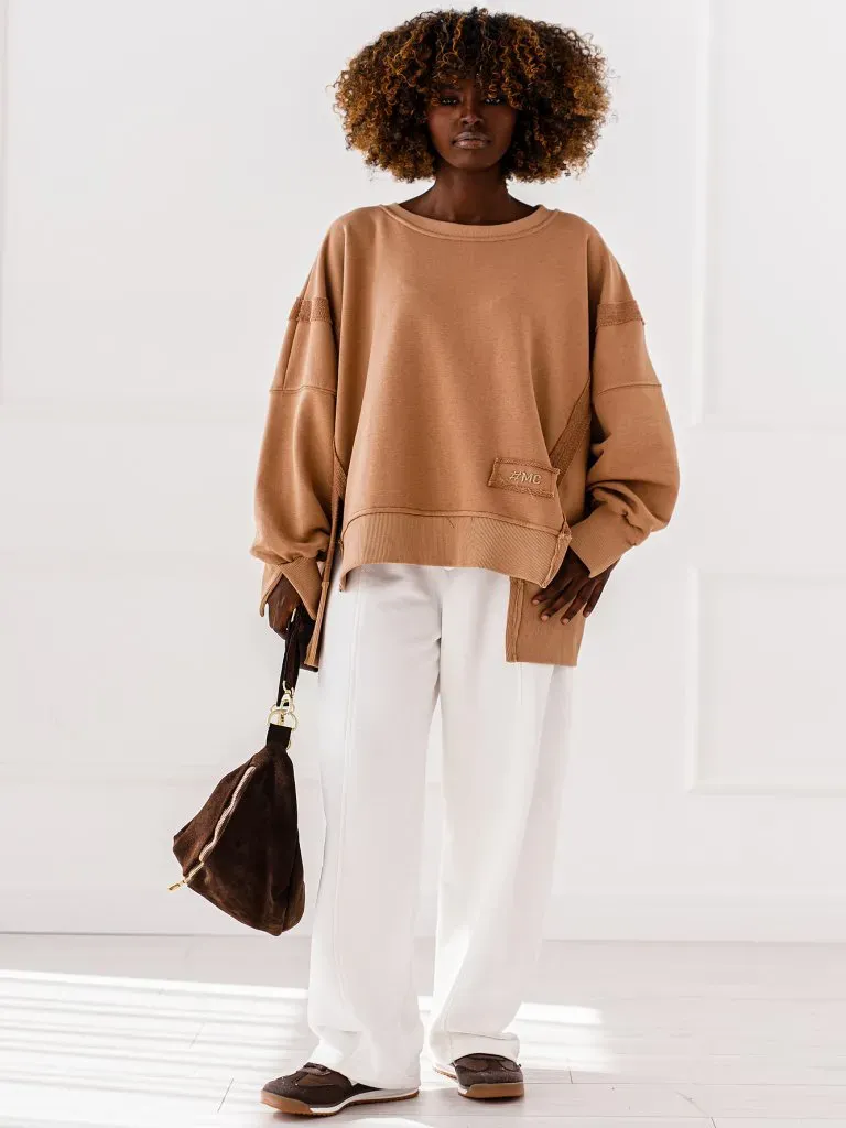 Bluza Simple  - Carmel