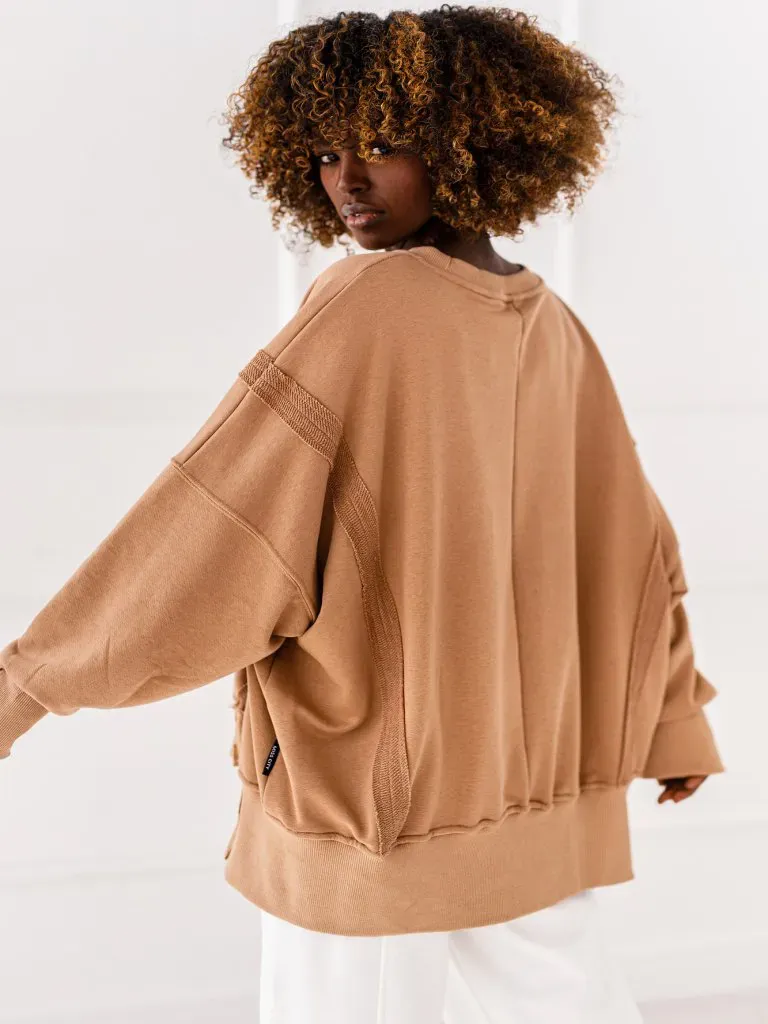 Bluza Simple  - Carmel