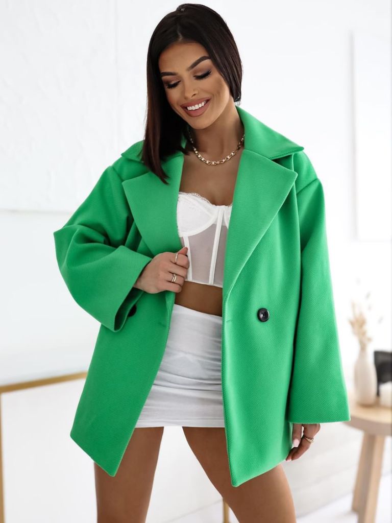 Płaszcz Blanca- zielony